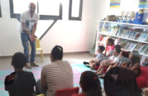 اليوم: ساعة قصة مع ابراهيم ساق الله في المكتبة العامة "آنا لاورا" 